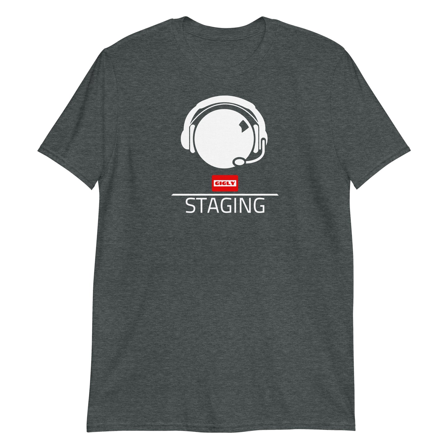 Staging Department Head (head logo) - Short-Sleeve Unisex T-Shirt