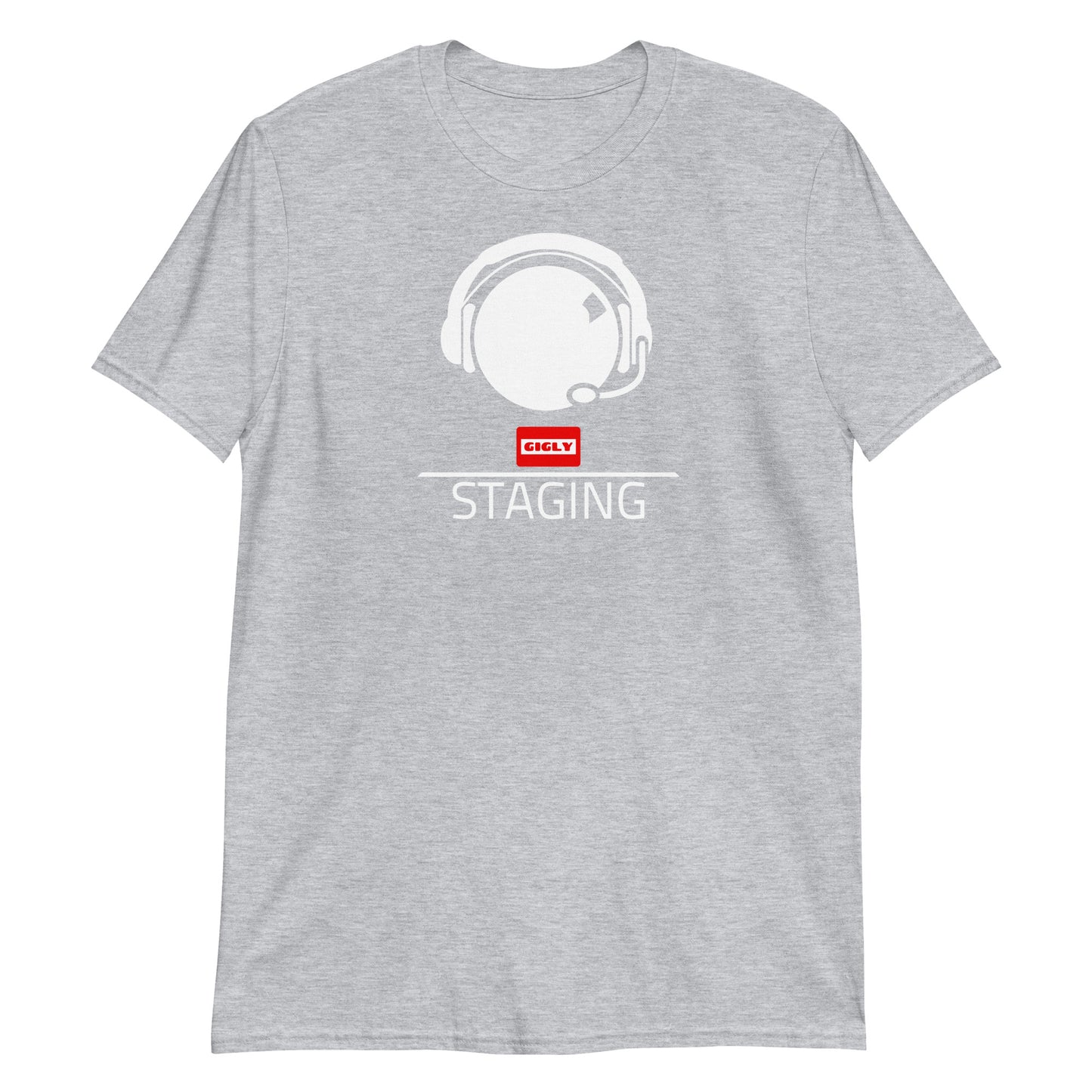 Staging Department Head (head logo) - Short-Sleeve Unisex T-Shirt
