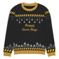 Ugly - Knitted Crew Neck Sweater - Happy Laser Rays