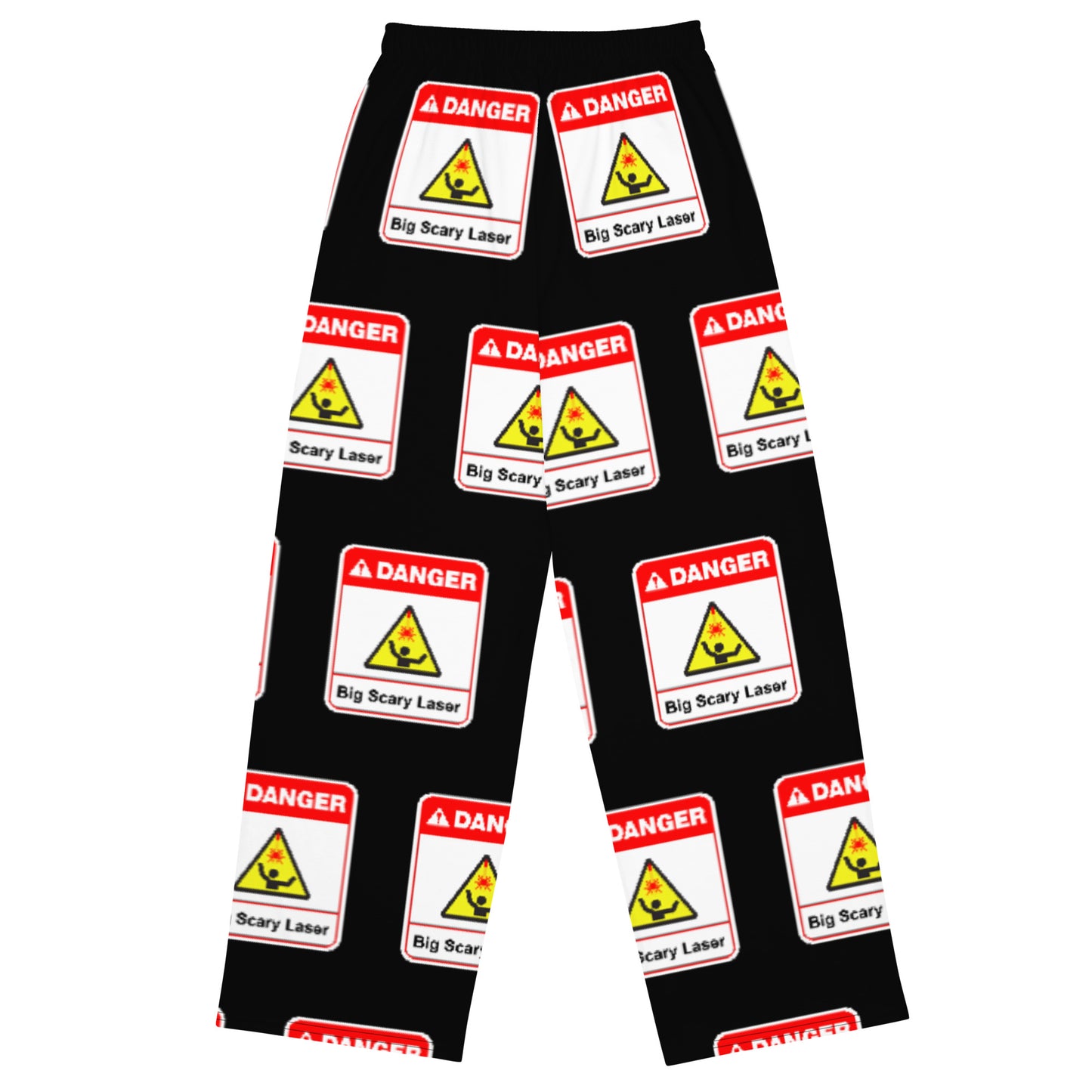 Big Scary Laser - unisex wide-leg pajama pants