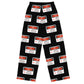 Danger! Laser Radiation (Klingon) - unisex wide-leg pajama pants