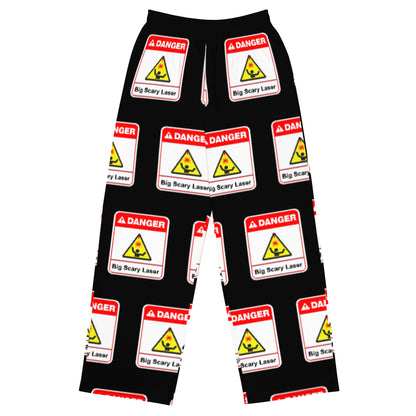 Big Scary Laser - unisex wide-leg pajama pants