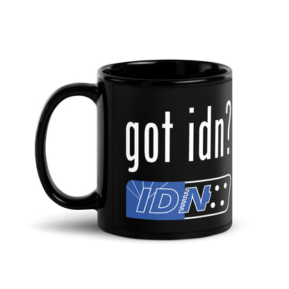 Got IDN? - Black Glossy Mug