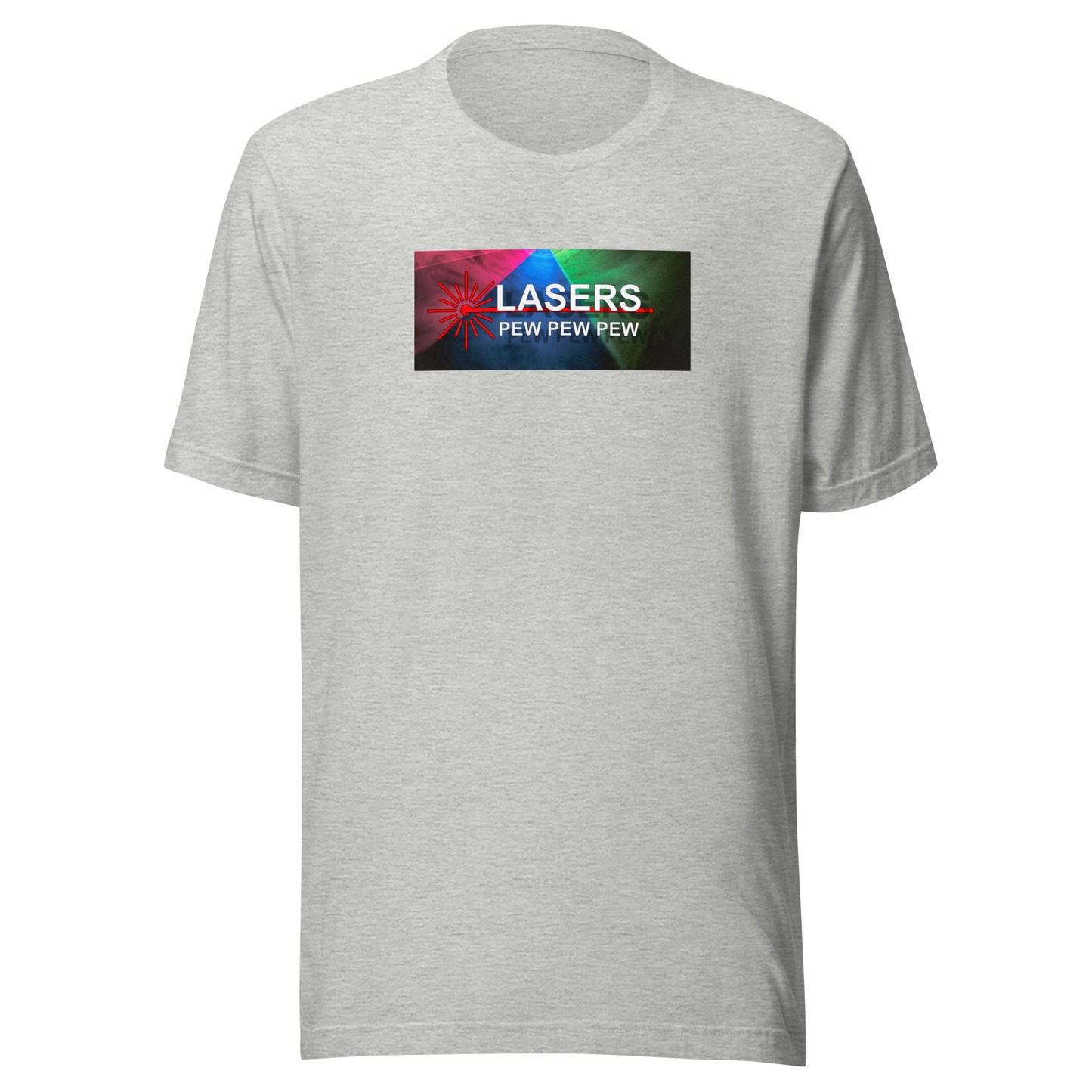 Lasers - Pew, Pew, Pew (RGB) - Unisex t-shirt