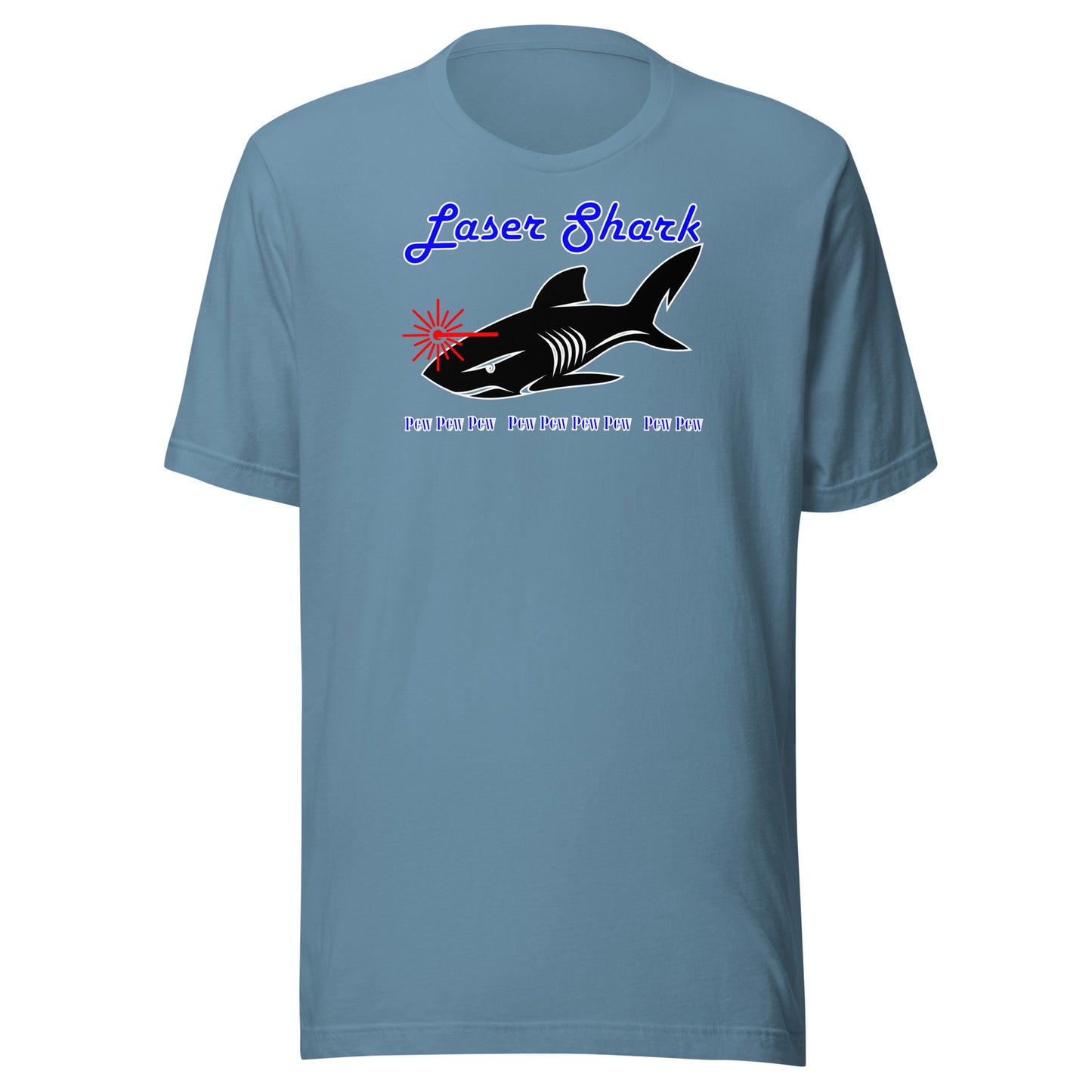 Laser Shark - Pew, Pew, Pew - Unisex t-shirt